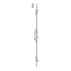 Cisa CIS4642525 Serrure 3 points à larder pênes basculants entraxe 85 mm axe 25 mm