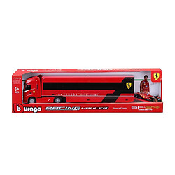 Bburago Iveco S-Way 570 Racing Hauler 1:43 avec 1 Formule 1 (Ferrari)