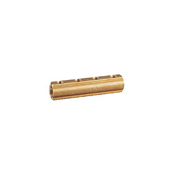 Giacomini R551Y066 Collecteur inline 6 ports 1"/1/2" laiton Collecteur inline laiton GIACOMINI R551Y066 6 ports – 1" raccord principal femelle et six branches 1/2" femelles, finition polie