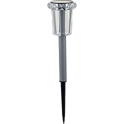 Galix G2624 Balise solaire effet étoile 30 cm 3 LED blanc chaud