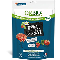 Orbi France Terreau universel - ORBIO - Bleu - 3 L