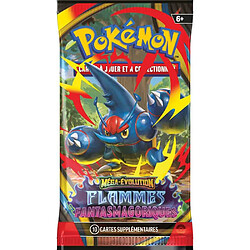 Pokemon Company International EV12 Booster Pack Méga-Évolution Flammes Fantasmagoriques - 10 cartes