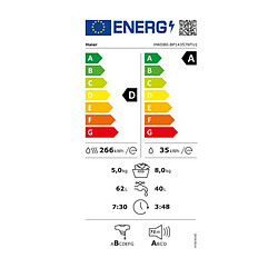 Lave-linge séchant frontal 8/5 kg 1400 tours/min - HWD8BP14357NTUFR - X-serie 5 - HAIER