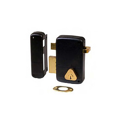 Cisa 3005036000 Verrou monopoint vertical en applique tirage gauche