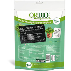 Leanorbio Terreau ORBIO 3 L pour plantes aromatiques, drainage optimisé