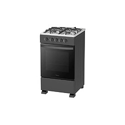 Oceanic OCEACG5055GB Cuisinière à gaz 4 feux 59 L Noir
