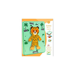 Djeco Inzebox Mix'n'match Puzzle magnétique animaux 2+ - Réf. 3070900030701