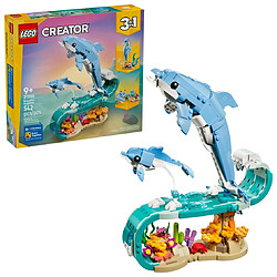 LEGO CREATOR 3 EN 1 31385 Animaux marins : Magnifiques dauphins