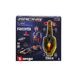 Bburago RB19 Maquette 1/24 Kit à monter avec casque et socle d'exposition
