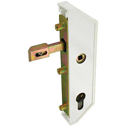 Tirard Serrure en retrait GJ791302 pour cadre 40x40 mm blanc