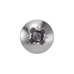 Acton 624056,3X80 Vis auto-taraudeuse tôle inox A2 Ø6,3 x 80 mm boîte 100