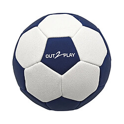 Outplay A2601018 Ballon de handball T1 bleu marine/blanc surface synthétique texturée