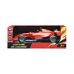 WDK 5154041 Voiture de course 18 cm formule avec lumières et sons rouge