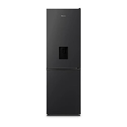 Hisense RB390N4WBE Frigo-congélateur combiné 304 L noir No Frost LED