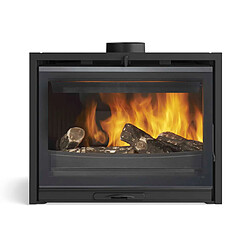 Acheter Insert à bois 10kw anthracite - 663258ANTHRACITE - GODIN