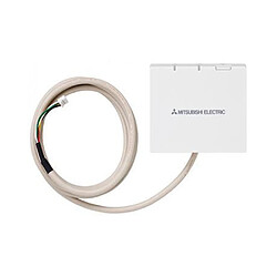 Mitsubishi Electric PARWR51 Récepteur sans fil mural ECODAN pour télécommande PAR-WT50R-E 2 zones blanc