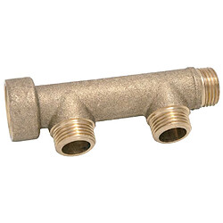 Watts Industries Collecteur Type A 3 voies F20x27 ? 3x M15x21 007344