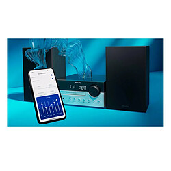 Microchaîne 80w noir avec bluetooth - TAM4205M2/12 - PHILIPS pas cher