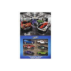 Avis Hot Wheels JLB24 Coffret 6 véhicules 1:64 Legends Multicolore