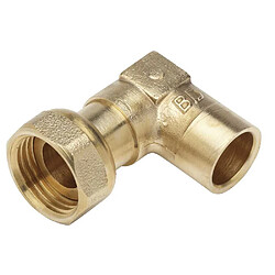 Banides & Debeaurain 291612 Raccord gaz coudé 90° 1/2" (14 mm) + joint