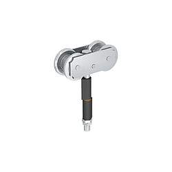 Mantion 0582SO Chariot intermédiaire pour porte coulissante 300 kg Ø70 galvanisé