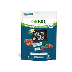 Orbi France Terreau universel 3 L sachet bleu refermable