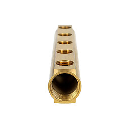 Avis Giacomini R551Y066 Collecteur inline 6 ports 1"/1/2" laiton