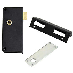 Jpm 456000-01-11 Serrure monopoint en applique extra-plate droite 7 mm