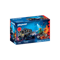 Playmobil® 72066 Fourgon d'intervention blindé City Action 56 pièces