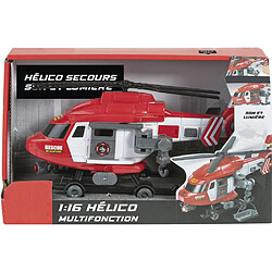 WDK JS128A/JS128B Hélicoptère de secours 1:16 avec sons et lumières