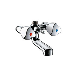 Delabie D2408 Mélangeur bain/douche bicommande mural 1/2" chromé