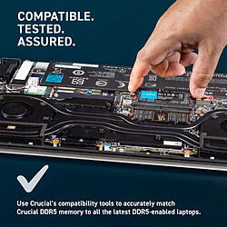 Acheter Crucial CT32G56C46S5 32Go 5600MHz DDR5