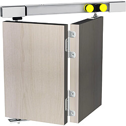 Mantion TANGO42 Kit ferrures porte pliante coulissante 1 porte 40 kg