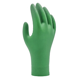 Showa 6110PF Gants nitrile jetables verts boîte 100