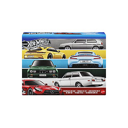 Hot Wheels Euro Style Multipack Pack de 6 voitures miniatures 1:64