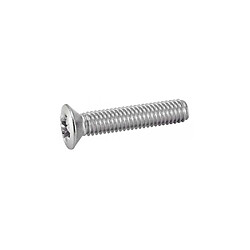 Acton 622213X8 Vis mécaniques Pozidrive fraisée inox M3 x 8 mm boîte de 200