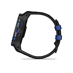 Garmin Instinct 3 50mm AMOLED schwarz/bolt blue (010-03020-03) pas cher