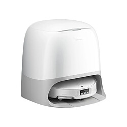 Roborock Qrevo CurvX Robot aspirateur et lave-sol 22 000 Pa, LiDAR rétractable, blanc, REF.5173751