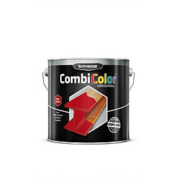 Rustoleum CombiColor Original 7365.2.5 Primaire+Finition métal 2,5 L rouge feu RAL 3000