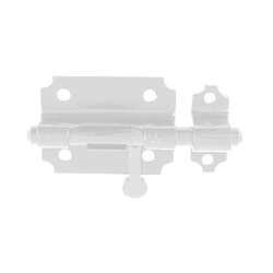 Jardinier Massard Verrou de surface Poire Ø18 mm zingué blanc