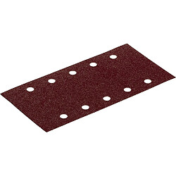 Hermes Abrasives VC 152 VELOURS Feuilles abrasives rectangulaires 93x178 mm G60 8 trous Pack 50
