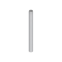 La Croisee Ds DS6882 007 Tube poignée DIVA aluminium Ø36 mm x 3000 mm laqué RAL9006