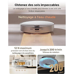 Avis Roborock Qrevo CurvX - Aspirateur robot - 150 min - Station au sol