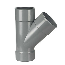 Culotte PVC double femelle 45° DN125 3026028 WAVIN