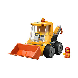 LEGO 60483 Chargeuse de chantier 61 pièces orange/jaune/noir