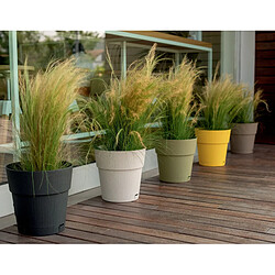 Acheter STEFANPLAST Pot de Fleurs ETHICA - 2 L - 40x39 cm - Avec Réservoir d'Eau - Blanc h39