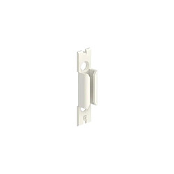 Ferco E-13880-07-0-7 Gâche de verrouillage slim 110mm hauteur 530mm largeur blanche