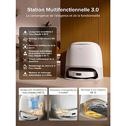 Acheter Roborock Qrevo CurvX - Aspirateur robot - 150 min - Station au sol