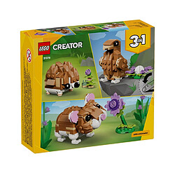 LEGO Creator 3 en 1 Hamster Adorable avec Fleur - 31376 pas cher