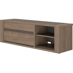 Acheter Meuble TV MARCEAU ? Finition chêne roseau ? 190 × 48 × 57 cm ? GAMI